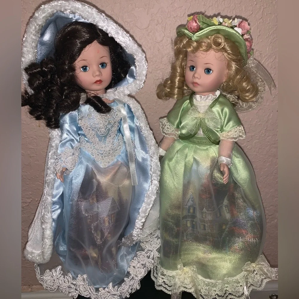 Madame Alexander Dream Winter Porcelain Thomas Kinkade Vision Spring Dolls